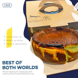 “Best of Both Worlds” Burnt Cheesecake - GRUB Singapore