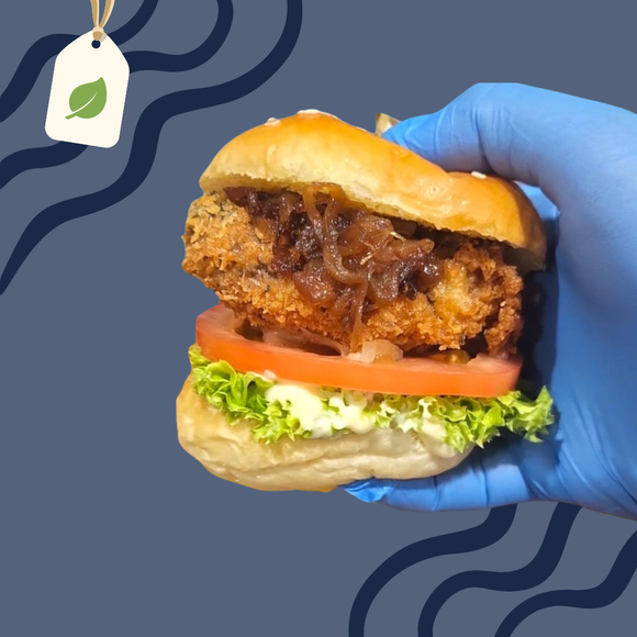 Crispy Portobello Mushroom Sliders (Vegetarian)