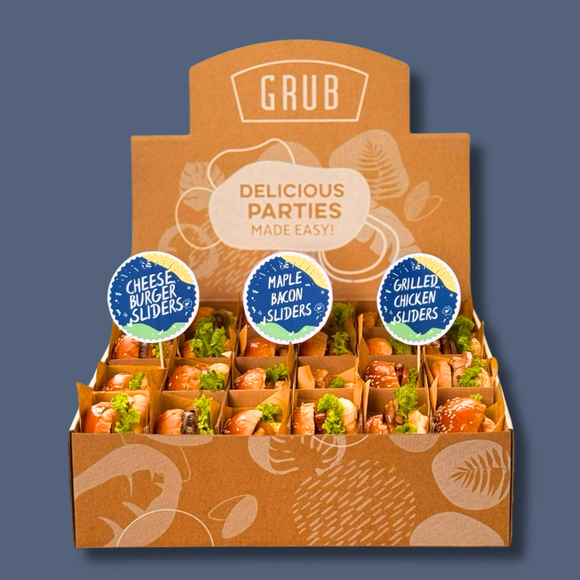 Burger Sliders Box (Box of 24)