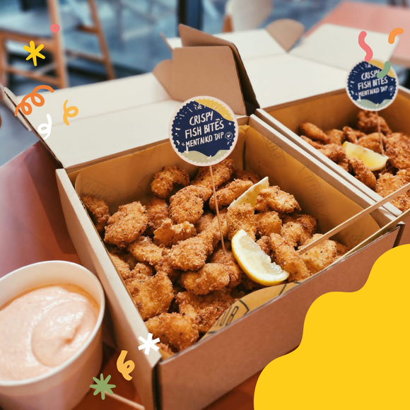 Crispy Fish Bites Box (50pcs)