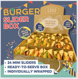 Burger Sliders Box (Box of 24)