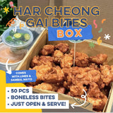 Har Cheong Gai Bites Box (50pcs) - GRUB Singapore