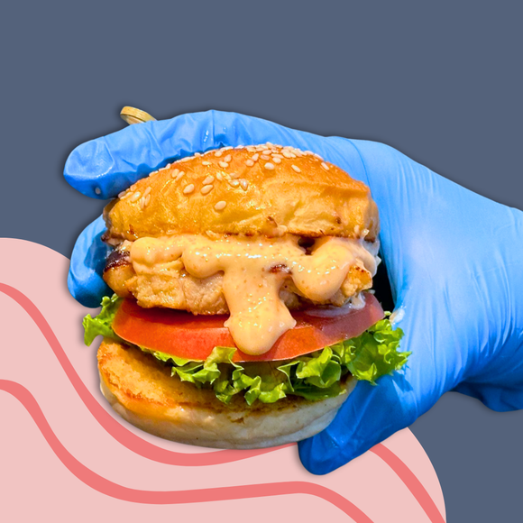 Mentaiko Grilled Chicken Sliders