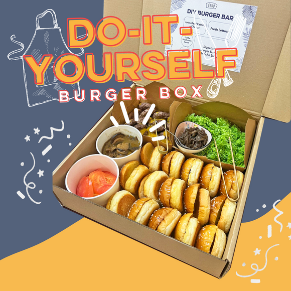 DIY Burger Sliders Bar (Box of 15)