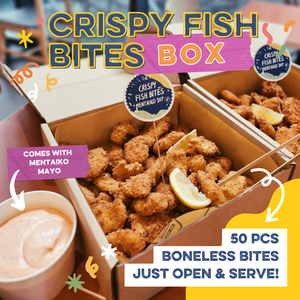 Crispy Fish Bites Box (50pcs) - GRUB Singapore