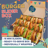 Burger Sliders Box (Box of 15)