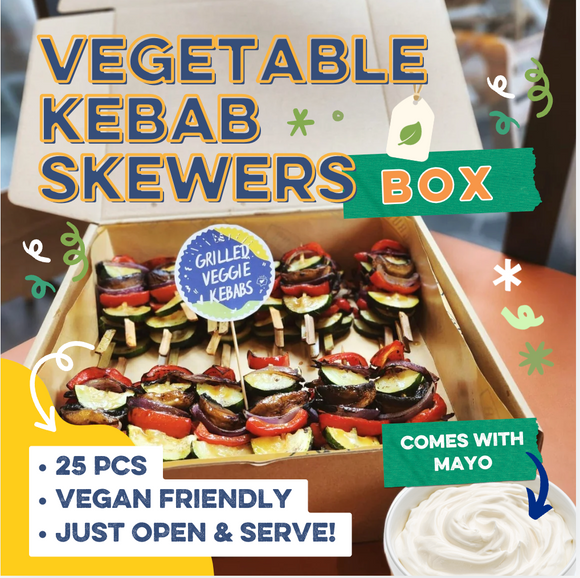 Vegetable Kebab Skewers (25pcs)