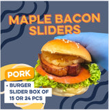 Maple Bacon Sliders (Pork)