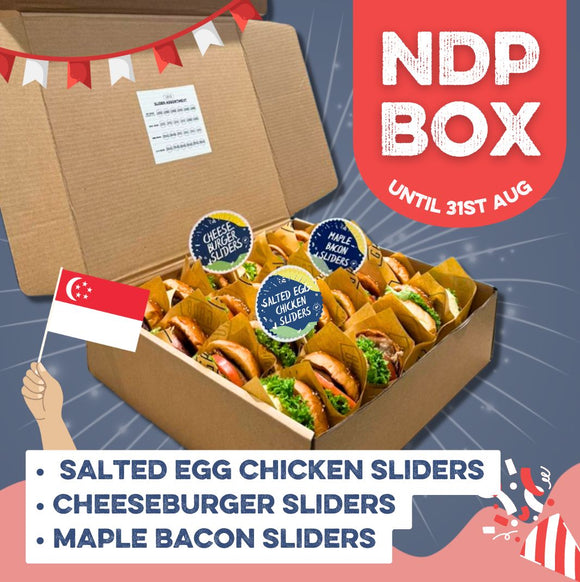 NDP Burger Slider Box