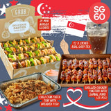 SG60 Party Package (serves 12-15 pax) - GRUB Singapore