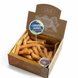 GRUB Singapore box of 40 cinnamon sugar churros with a small container of dark chocolate dip.