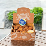 GRUB Singapore's Crispy Chicken Bites Party Box filled with golden-brown, crunchy chicken pieces and a side of dipping sauce.