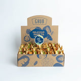 GRUB Singapore box of 24 crispy fish sliders with mini brioche buns, lettuce, tomato, and tartar mayo.