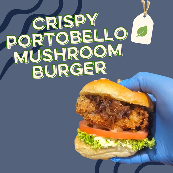Crispy Portobello Mushroom Sliders (Vegetarian)