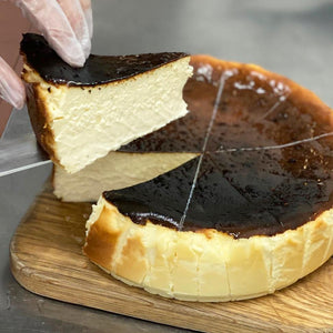 ⭐️ Basque Burnt Cheesecake Slice - GRUB Singapore